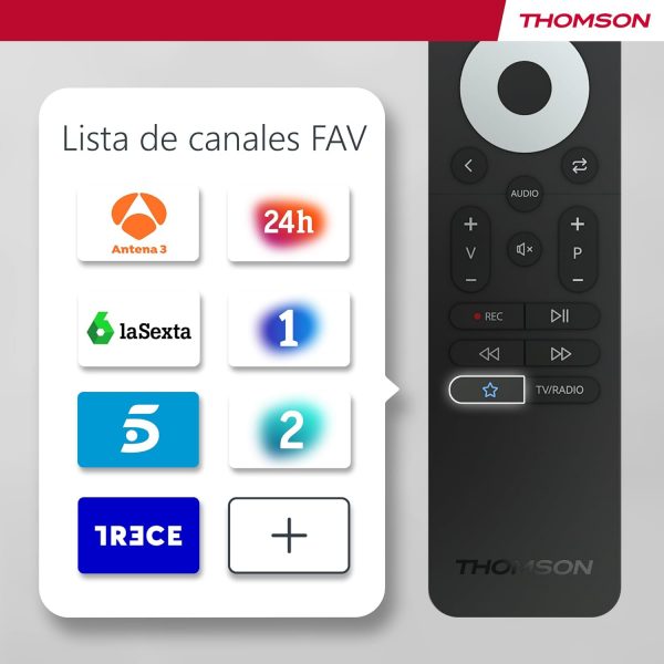 THOMSON 43'' (109 cm) | Full HD LED Smart Android TV, Diseño sin bordes - Imagen 7