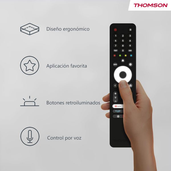 THOMSON 43'' (109 cm) | Full HD LED Smart Android TV, Diseño sin bordes - Imagen 8