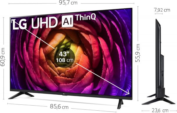 LG 43UR73006LA 43", 4K UHD, Serie 73, Dolby Digital Plus, Alexa/Google Assistant - Imagen 5