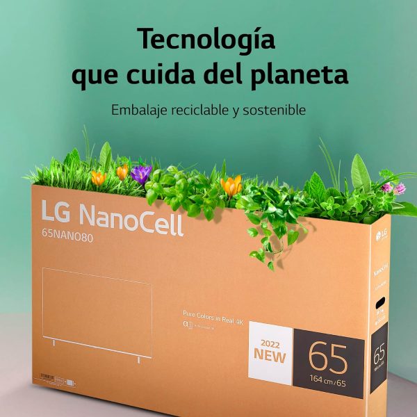 LG Televisor 50NANO766QA - Smart TV webOS22 50 pulgadas (126 cm) 4K Nanocell, Procesador de Gran Potencia 4K - Imagen 13