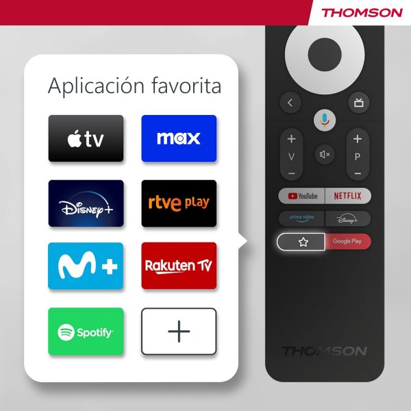 THOMSON 43'' (109 cm) | Full HD LED Smart Android TV, Diseño sin bordes - Imagen 6