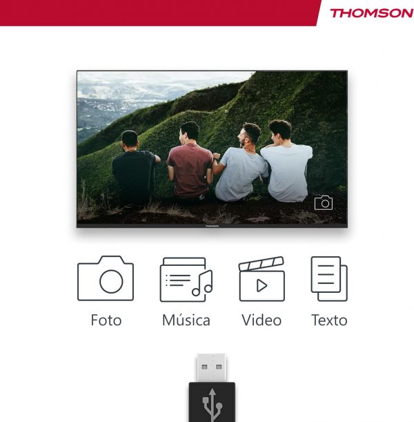 THOMSON 43'' (109 cm) | Full HD LED Smart Android TV, Diseño sin bordes - Imagen 9