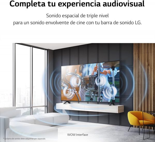 LG 65UR73006LA 65" | 4K UHD, Smart TV, HDR10, Serie 73, Procesador Alta Potencia, Dolby Digital Plus, Alexa/Google Assistant - Imagen 8