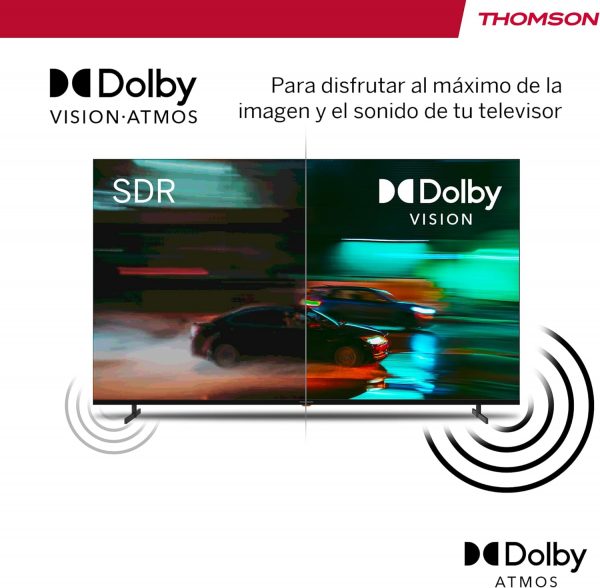 THOMSON 43'' (109 cm) | Full HD LED Smart Android TV, Diseño sin bordes - Imagen 11