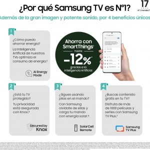 SAMSUNG TV QLED 4K 65» | Smart TV con Direct Full Array, Procesador Neural IA