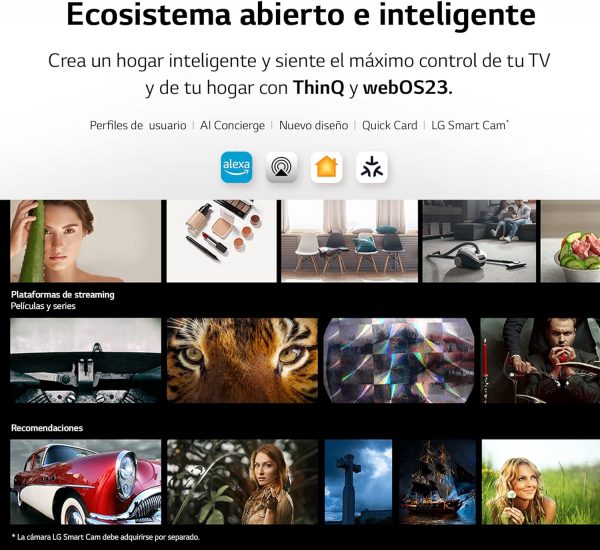 LG 65UR73006LA 65" | 4K UHD, Smart TV, HDR10, Serie 73, Procesador Alta Potencia, Dolby Digital Plus, Alexa/Google Assistant - Imagen 9