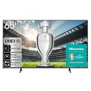 Hisense Smart TV 65 – Ultra HD 4K, Dolby Vision, Modo Juego Plus, DTS Virtual X, Control por Voz