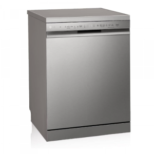 LG – Lavavajillas 60 cm y Capacidad 14 Cubiertos, Lavavajillas LG, Carga Fácil y Flexibilidad, Inox Antihuellas